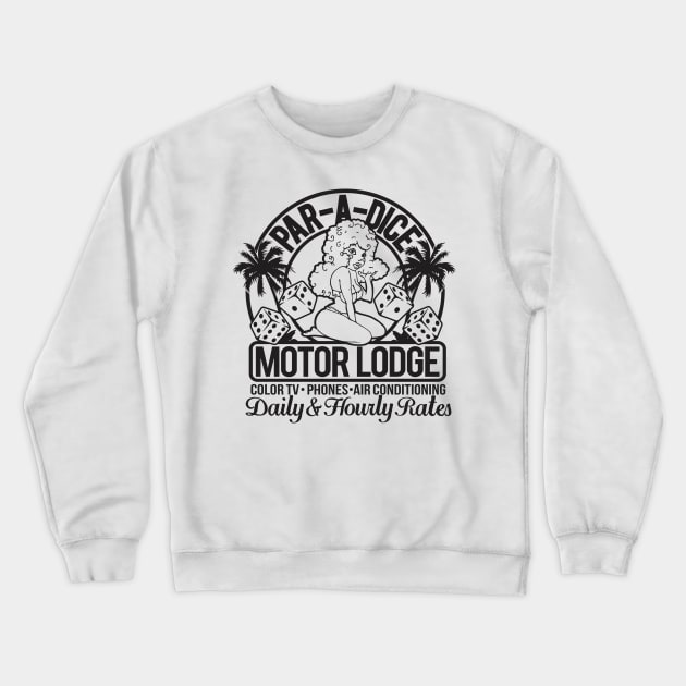 Trashy Motel Shirt Crewneck Sweatshirt by stuff101